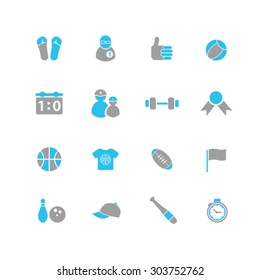 sport, gym icons, signs, illustrations set, vector