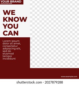 Sport heath feed design social media post template