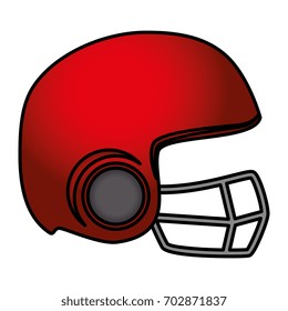 sport helmet isolated icon