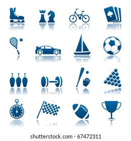 Sport And Hobby Icon Set