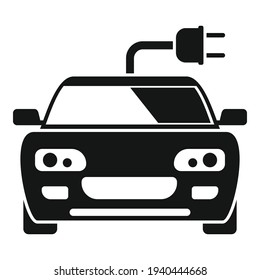 Sport hybrid car icon. Simple illustration of Sport hybrid car vector icon for web design isolated on white background