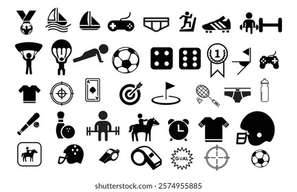 Sport Icon Collection suitable for web and apps icon presentation and social media