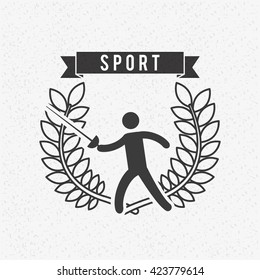 Sport icon design