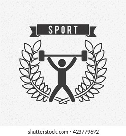 Sport icon design