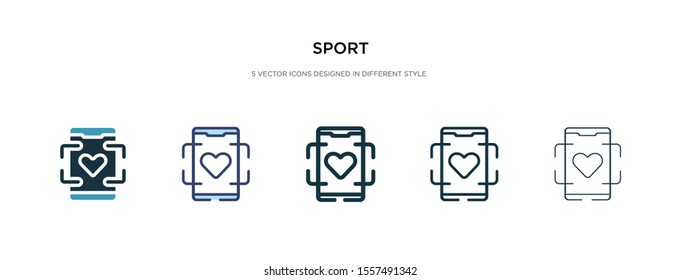 sport icon in different style vector illustration. two colored and black sport vector icons designed in filled, outline, line and stroke style can be used for web, mobile, ui