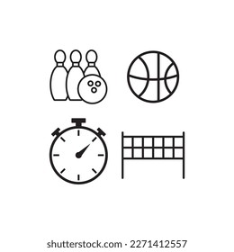 sport icon , fitness icon vector