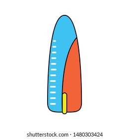 Sport icon. Flat design vector.