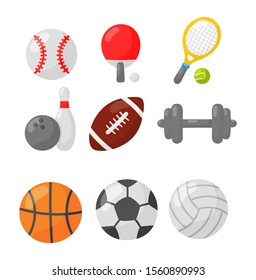 Sports Equipment Set Images, Stock Photos & Vectors | Shutterstock