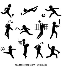 Sport icon set 1