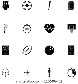 sport icon set