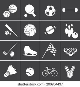 sport icon set