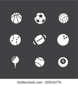 sport icon set