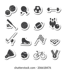 sport icon set