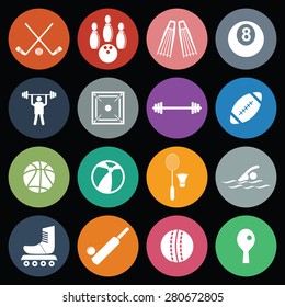 Sport icon set