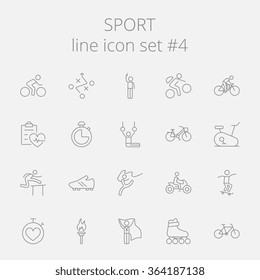 Sport icon set.