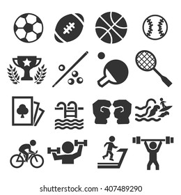 sport icon set