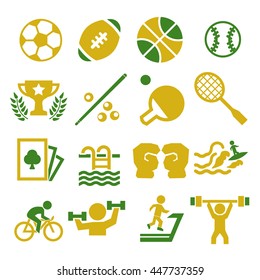 sport icon set