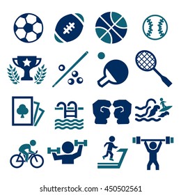sport icon set