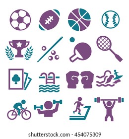 sport icon set