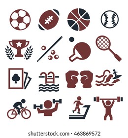 sport icon set
