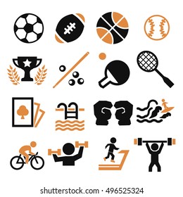 sport icon set