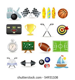 Sport icon set