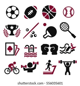 sport icon set