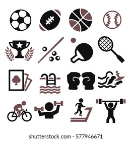 sport icon set