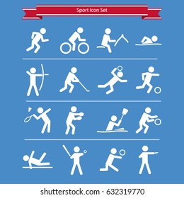 Sport icon set