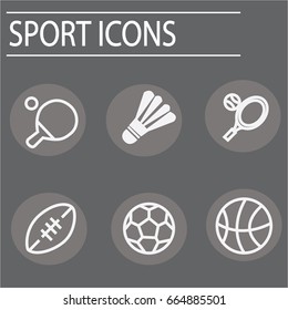 sport icon set