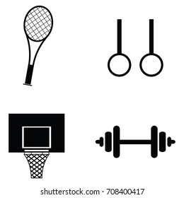 sport icon set