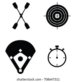 sport icon set