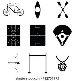 sport icon set