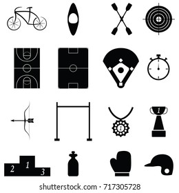 sport icon set