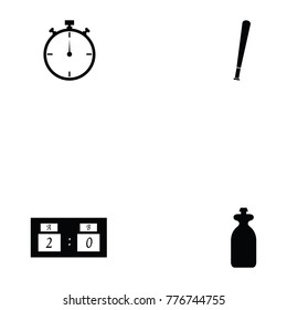 sport icon set