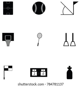 sport icon set