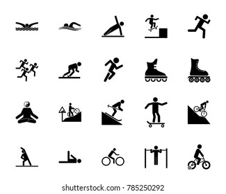 Sport icon set