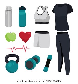 sport icon set