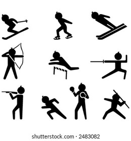 Sport icon set 3