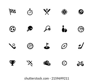 Sport Icon Set - 32px Solid