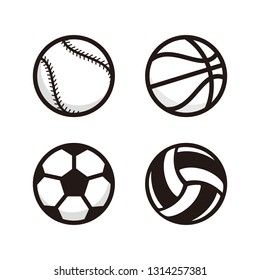 Sport icon set sign symbol