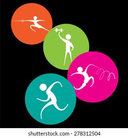 Sport icon vector