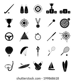 Sport icon vector set 2