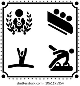 sport icon vector set