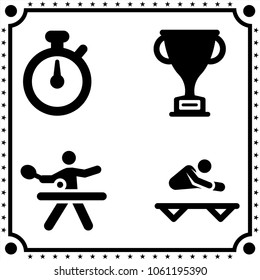 sport icon vector set