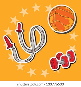 Sport icons ( elements, objects, and concepts). Vector illustration