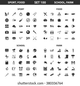 Sport icons set.