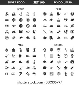 Sport icons set.