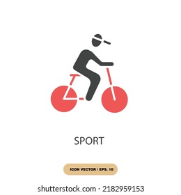 sport icons  symbol vector elements for infographic web