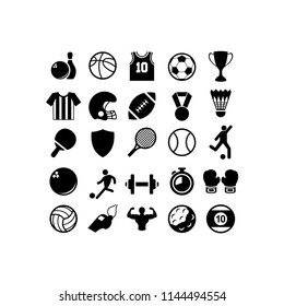 Sport icons templates